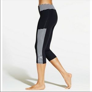 CALIA Striped Capris